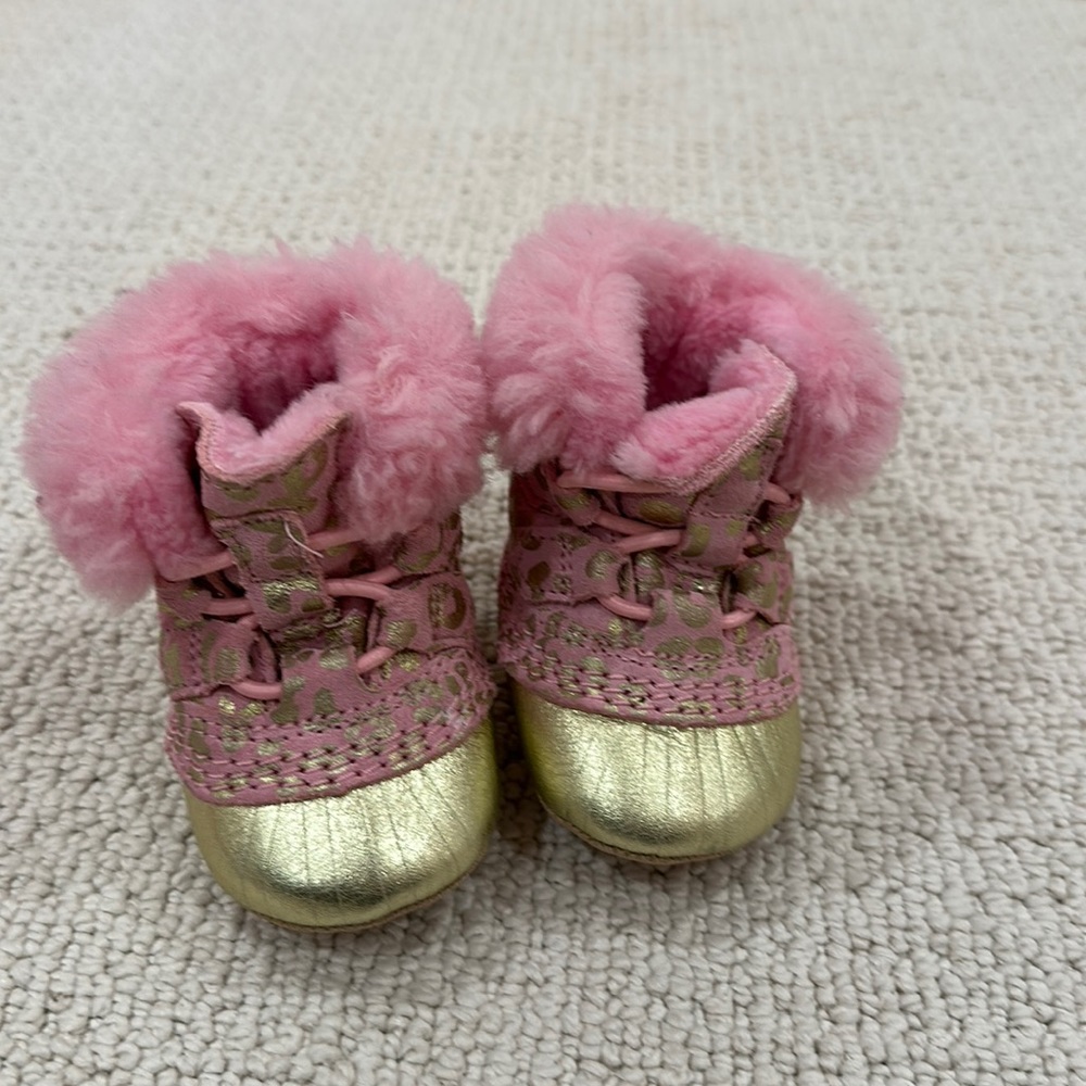 Baby size 2 sorel snow boots